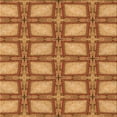 thumbnail image 1 of Ahgly Tapis d'Intérieur Lavable en Machine Carré Acajou Brun, 6 Pieds Carré, 1 of 7
