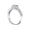 1 carat mossan diamond, variant on Moissanite Emerald Silver 1 Carat Wedding Ring for Women