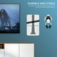 thumbnail image 2 of Compatible con PS5 Pro/Slim/Consola Soporte de pared con gancho de almacenamiento y colgador para auriculares y mandos para PlayStation 5 Organización de accesorios para consolas, 2 of 9