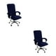 thumbnail image 4 of Toystoory 3 piezas de espacio de trabajo, funda para silla de ordenador de oficina, funda para silla a prueba de polvo, engrosada azul oscuro L 2Conjunto, 4 of 6