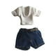 thumbnail image 4 of Ropa para figuras de acción a escala 1:12, ropa para muñecas con cinturón, disfraces de muñecas DIY para cosplay estilo C, 4 of 9