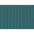 thumbnail image 1 of Ahgly Company Indoor Rectangle Patterned Deep-Sea Blue Area Rugs, 5' x 8', 1 of 6