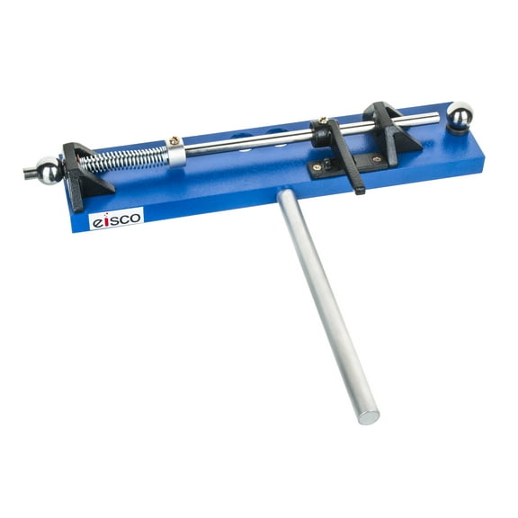 Heavy Duty , Cast Metal, Newton's Second Law of Motion Apparatus , 10" x 2.5" Base