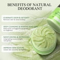 thumbnail image 3 of Exfoliante desintoxicante para axilas SHVYOG, té verde con menta y árbol de té, 240 ml, 3 of 9