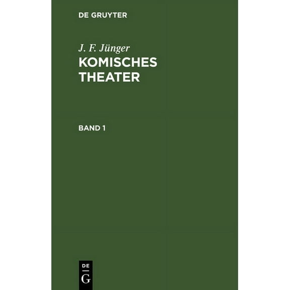 Komisches Theater, (Hardcover)