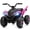 Hot Pink, variant on Hikiddo 24V ATV Kids 4 Wheeler, Spider Electric Four Wheeler for Kids Ride on Toy, 16" Extended Seat - Blue