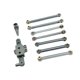 thumbnail image 4 of Conjunto de componentes de dirección RC, repuestos de metal, actualizaciones, repuestos para Wltoys, escala 1:12, accesorios para vehículos RC, piezas gris, 4 of 8