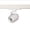 White, variant on WTK-LED512S-927-PT-WAC Lighting-Paloma- 11.4W  1 LED Spot Track Head-2.5 Inches Wide by 5.13 Inches High-Platinum Finish-2700 Color Temperature-90