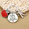 thumbnail image 2 of TINGN Teacher Gifts for Women Teacher Keychain Gifts for Teacher Valentine's Jewelry, 2 of 5
