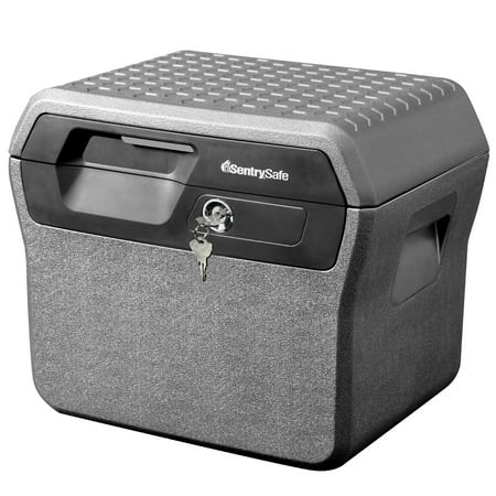 SentrySafe FHW40100 Fire-Resistant File Box Safe and Waterproof Box with Key Lock 0.66 cu ft