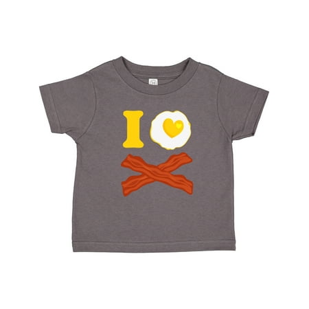 

Inktastic I Love Bacon and Eggs Gift Toddler Boy or Toddler Girl T-Shirt