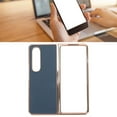 thumbnail image 4 of Estuche Protector para Teléfono ANGGREK de Cuero Real Nano Enchapado para Z Fold 4, 4 of 8