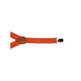 thumbnail image 2 of Mens / Womens One Size Suspenders Adjustable, Neon Orange, 2 of 2