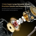 thumbnail image 6 of Wire Earbuds With Dynamic Driver And Inlines Microphone Headphones For Gaming Music And Call In Ear Headphones, 6 of 9