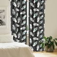 thumbnail image 2 of Ambesonne Abstract Modern Curtains, Mystical Astral Art, Pair of 28"x95", Mauve Sea Green and Dark Grey, 2 of 5