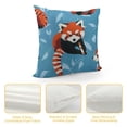 thumbnail image 4 of Qinduosi Throw Pillow Covers " Set of Soft Cute Animal Pillow Cases Cushion Covers For Living Room Bedroom Cartoon Botancial Decorative Throw Pillowcases for Sofa Couch Chair, 4 of 5