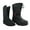 Black, variant on Tanleewa Men's Insulated Waterproof Winter Snow Boots Hiking Duck Boots Shoe Size 11 Adult Male