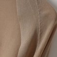 thumbnail image 2 of Defitshape Women's Soft Top Summer Bolero Open Front Home Long Sleeve Spandex Light Date Night Fall Short Shrug Umber Small, 2 of 5