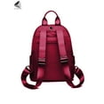 thumbnail image 5 of PULLIMORE Womens Oxford Backpack Purse Casual Waterproof Anti-Theft Shoulder Bag Daypack For School Work Travel (Rose Red), 5 of 9