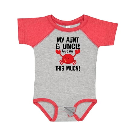 

Inktastic My Aunt and Uncle Love Me Nephew Gift Baby Boy or Baby Girl Bodysuit