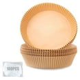 thumbnail image 2 of Air Fryer Liners Set 120Pcs Air Fryer Parchment Paper Liners with 100Pcs Gloves, 2 of 8