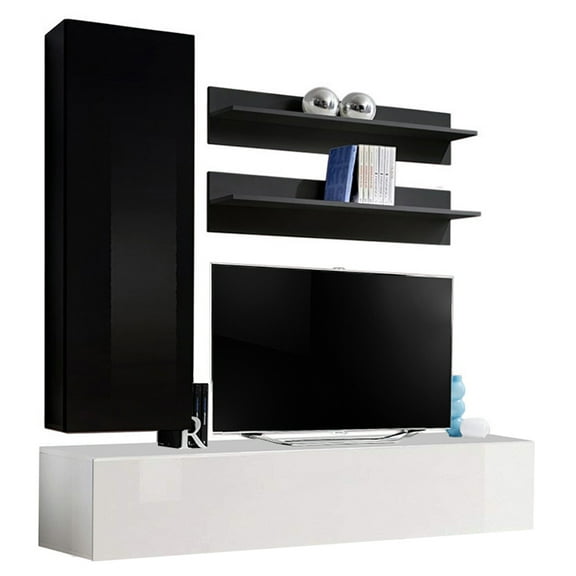 Fly H 30TV Wall Mounted Floating Modern Entertainment Center