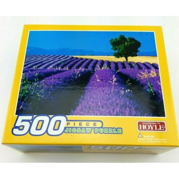 HOYLE PUZZLES 500 Piece #5500-SCE Lavender Field