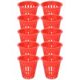 thumbnail image 2 of Plant Mesh Cup, Planting Basket Reusable  For Hydroponic For Garden Red, 2 of 8