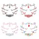 thumbnail image 1 of 4 pegatinas faciales temporales para decoraciones de Halloween., 1 of 3