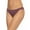 Plum Wine, variant on Felina | So Smooth Modal Low Rise Bikini | No Visible Panty Lines (Black, Small)