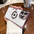 thumbnail image 4 of for iPhone 11 Case with Camera Lens Protector, Logo View for Women Men, Soft Slim Phone Cases for iPhone 11 Clear Ultrathin Back Cover (for iPhone 11,Rose Pink), 4 of 16