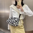 thumbnail image 1 of Bolsa Bolso de hombro con estampado de animales, bolsos de mensajero de felpa con cilindro para mujer (estilo 3) Tmvgtek Para estrenar, 1 of 9
