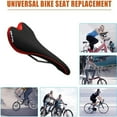 thumbnail image 4 of Bike Seat Comfortable Bicycle Seat Memory Foam Waterproof Bicycle Saddle, Universal Replacement Bike Saddle for MTB Mountain/City Bikes, Wide Bicycle Saddle for Men/Women, 4 of 10