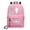 Pink, variant on Starry Sky USB Rechargeable Travel Backpack