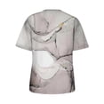 thumbnail image 4 of Lolmot T-Shirts pour Femmes, Mode Femmes Nouveau Style T-Shirts Imprimés Manches Courtes Col Rond Blouses Été Décontracté Hauts pour Dames, 4 of 6
