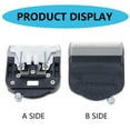thumbnail image 3 of 2Pieces Pet Trimmer ReplacementB1adesRabbit GroomingB1adeCats TrimmerB1ade2PCS GroomingB1adeCats TrimmerB1adeMetal Texture for Dog Cats Rabbit Grooming, 3 of 8