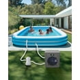 thumbnail image 6 of Varpoolfaye 16,000 BTU Swimming Pool Heat Pump Electric Pool Heater for Above Ground Pools Up to 5,000 Gallons, Heating and Cooling Pool Heater 120V, 6 of 10