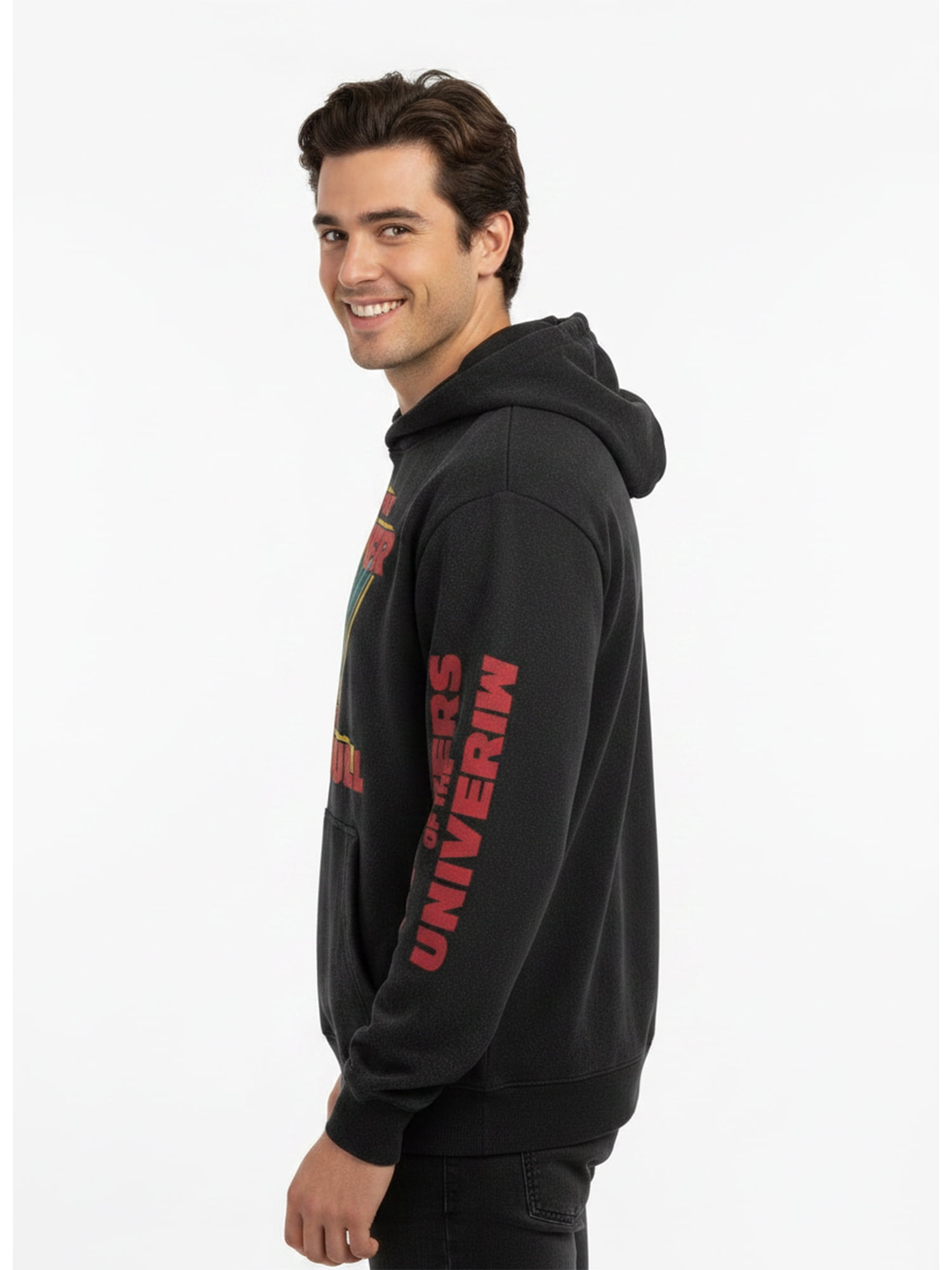 Masters of the Universe Men's and Big Men's Power of Grayskull Mineral Wash Graphic Hoodie, Sizes S-3XL