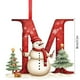 thumbnail image 2 of Decoraciones de Halloween, 26 letras, decoración para árbol de Navidad, colgante, adornos para árbol de Navidad, adornos navideños personalizados, decoración navideña, decoración colgante para árbol d, 2 of 2
