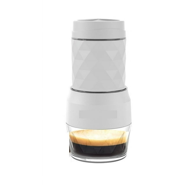 3 In1 Portable Coffee Machine Hot/Cold Water Manual Espresso Maker For Capsule & Ground Hand Press Brewer Home Travel ,RV, Hiking, Office