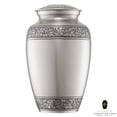 thumbnail image 5 of Ample Cremation Urns for Ashes - Meena Coated Aluminum Memorial Urns | Elegant Design | 4 Size Options (Keepsake 3x2 inch & Large 10.5x6.5 inch) Engravable 1 Large With Engrave (Model No - ACU011), 5 of 10