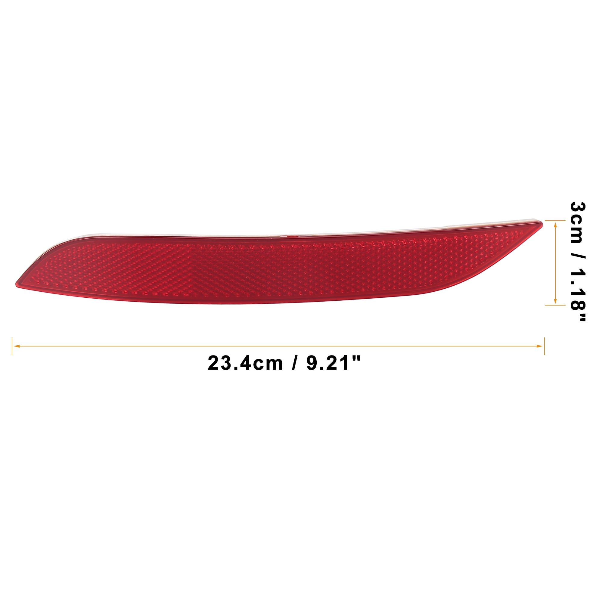Unique Bargains Car Rear Bumper Reflector Strip Cover for BMW X1 2013-2015 Models