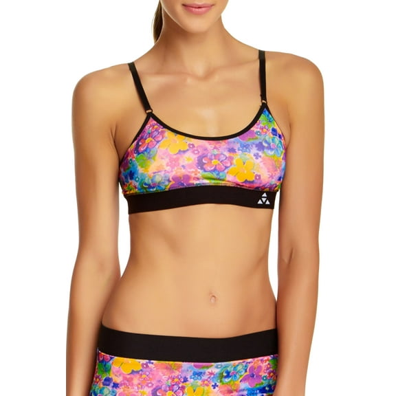 Balanced Tech Printed Performance Seamless Sports Bra