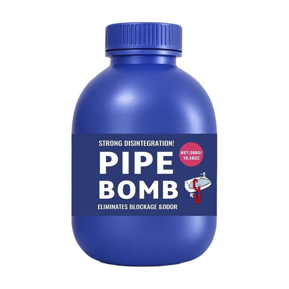 Strength Drains Cleaner - Powerful and Fast-Acting Drain Unclogger for Kitchen, Bathroom, and Laundry Pipes, Safe for All Plumbing Systems