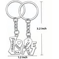 thumbnail image 2 of Keychain Couples Keyring, 2 of 6