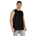 thumbnail image 2 of Inkmeso Men's Lightweight Cotton Tank Tops Moisture Wicking Sleeveless Shirts Workout Muscle Tank, 2 of 7