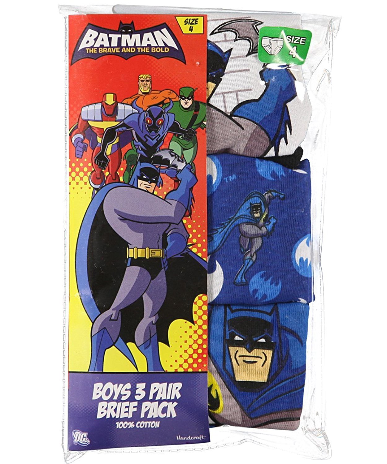 DC Comics Boys' 100% Cotton Briefs with Prints Including Superman, Batman,  The Flash Logos, Sizes 2/3t, 4t, 4, 6, 8, Multi Color, 2-3T : :  Clothing, Shoes & Accessories