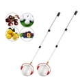 thumbnail image 4 of Bearachild Nut Gatherer Retractable Fruit Collector Wide Stainless Operation Harvester Simple Application Picker Chestnut Steel Jardín y Patio traje de bola grande Bearachild HA043843-02, 4 of 6