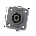 thumbnail image 2 of Chendee For 4-Pole Speakon Connector Receptacle Famale Audio Connector 4-Pole Receptacle, 2 of 9