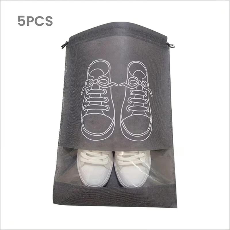 travel storage shoe bags - simple design + high toughness mesh suitable for various shoe types